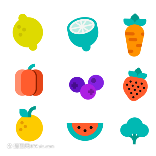 可愛(ài)食物簡(jiǎn)筆畫 水果篇